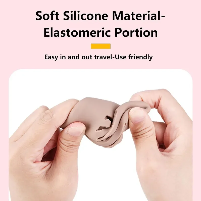 حقيبة تخزين بيضة تجميل سيليكون قابلة للتنفس ومقاومة للغبار ، صندوق إسفنجة مكياج ، نفخة مسحوق ، إكسسوارات أدوات تجميل ، جديدة