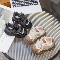 2024 Autumn New Women's High School and Children's Lightweight and Comfortable Sports Shoes, Boys' Western Style Casual Shoes