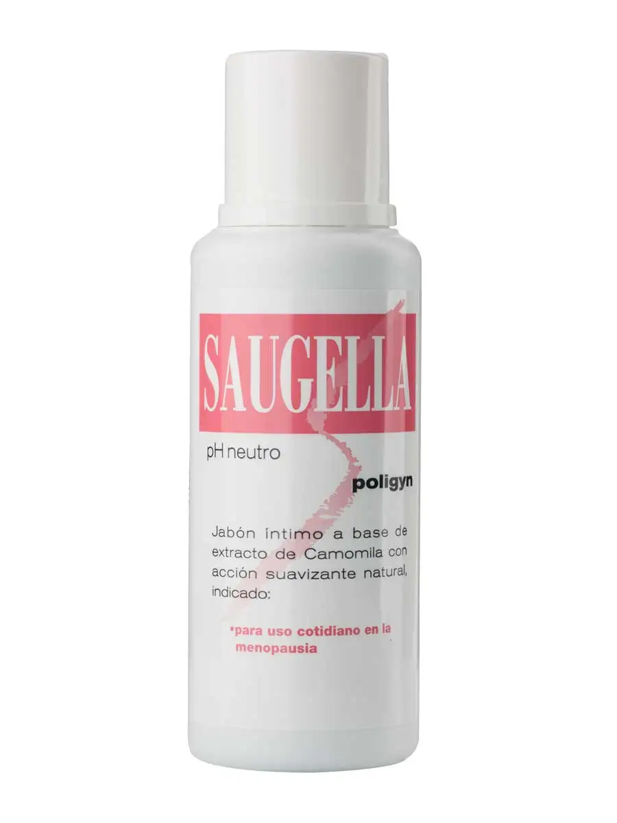 Saugella Polygyn 250 ml. -Soap for intimate zones menopause stage