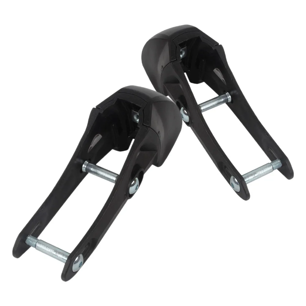 

2pcs Inline Skate Brake Pads Durable Plastic Toe Stops Roller Skate Brakes Adjustable Stoppers for Kids Adults
