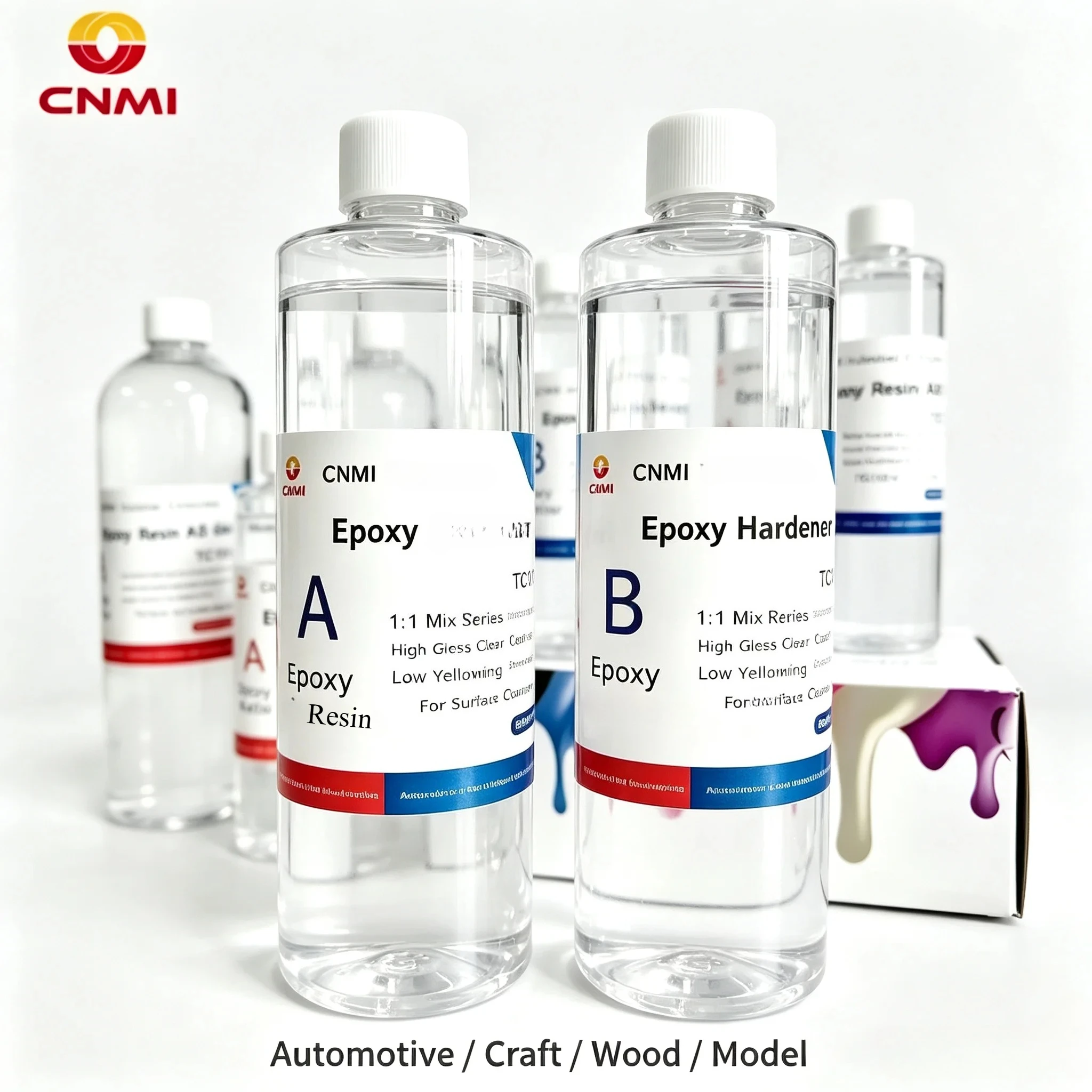 Resin Art And Deco - لاصق راتنج الإيبوكسي CNMI 1:1 AB