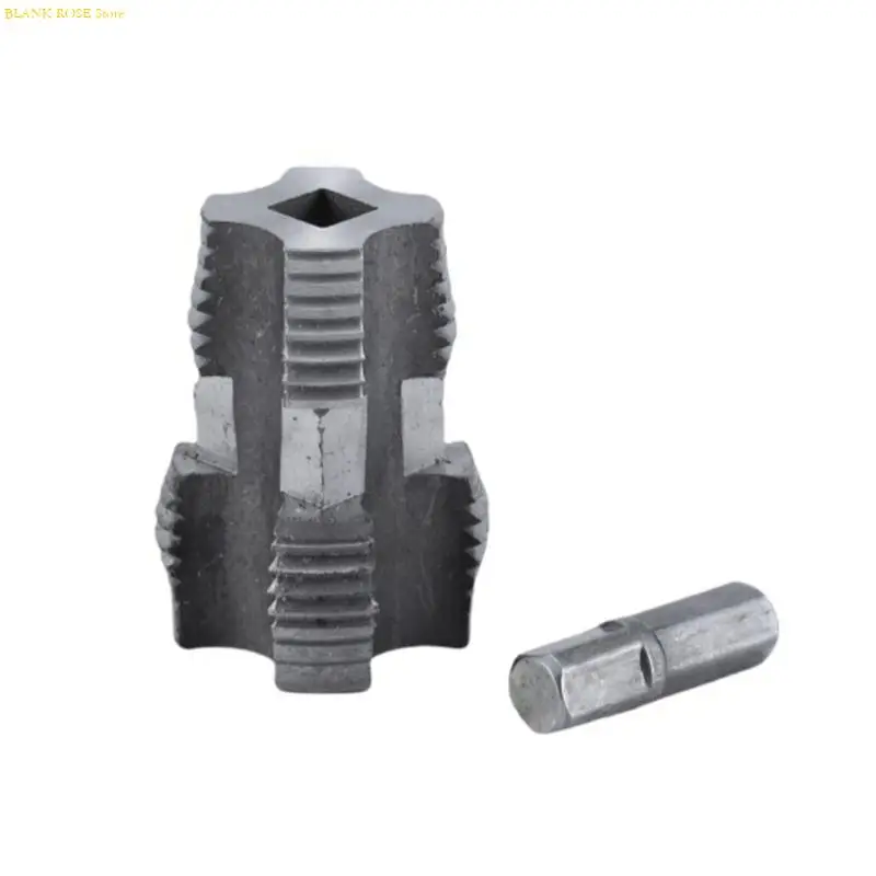 NEW Steel PVC Pipe Tap for 1/2 3/4 Inch Water Pipe Internal Thread Opener Threader
