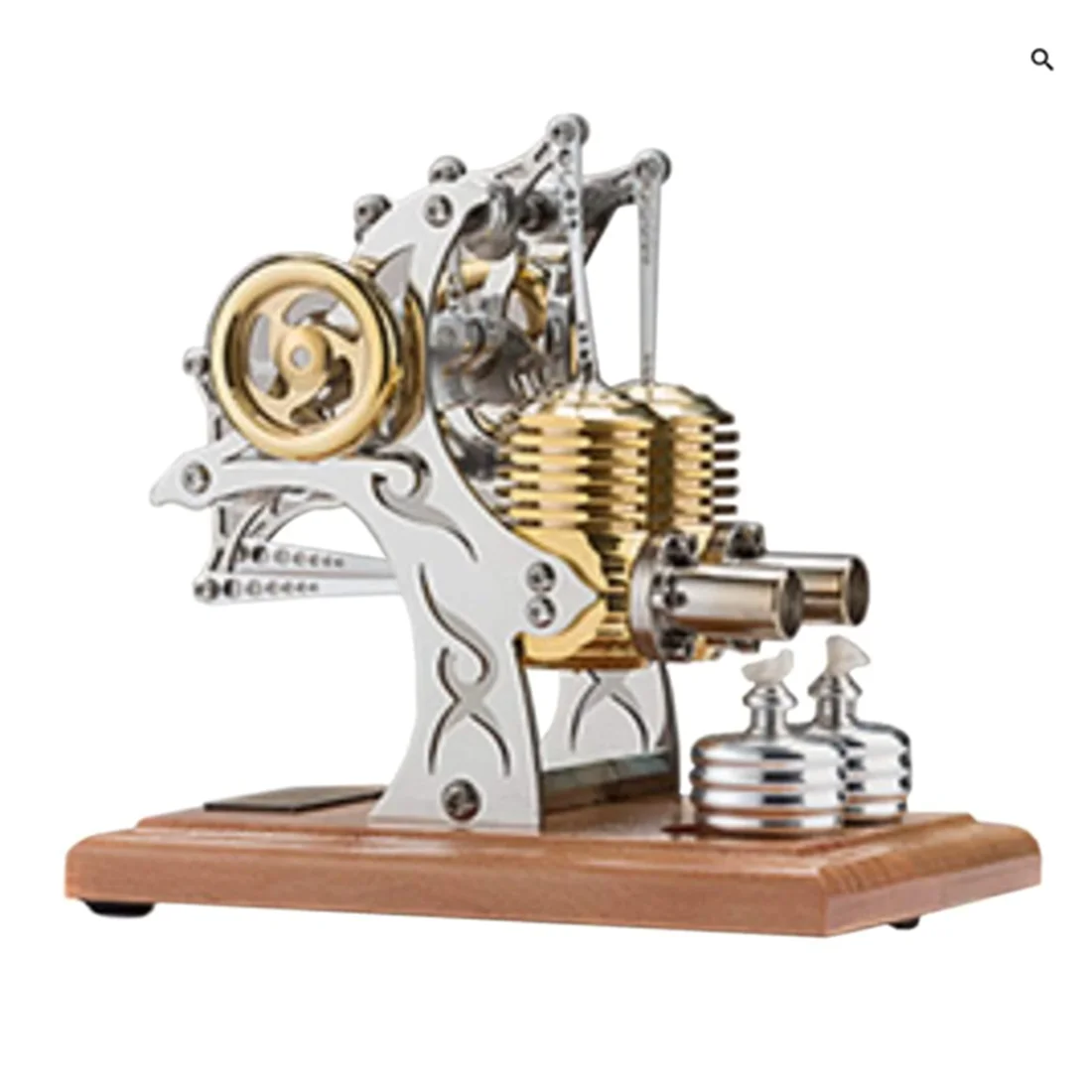 Stirling Engine Metal Assembly Model Single / Double / Four Cylinder Engine DIY Assembly Toy Movable Mechanical Men Engine Toy