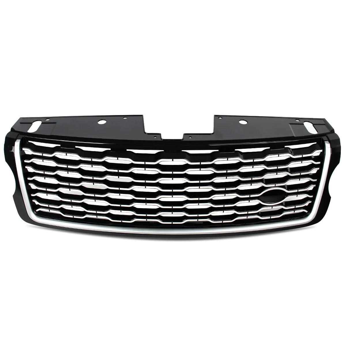 new Facelift 2018 Look Style Front Grille Chrome Fit，Range Rover Vogue L405 2013-2017 Front Bumper Grills Radiator Mesh Grill