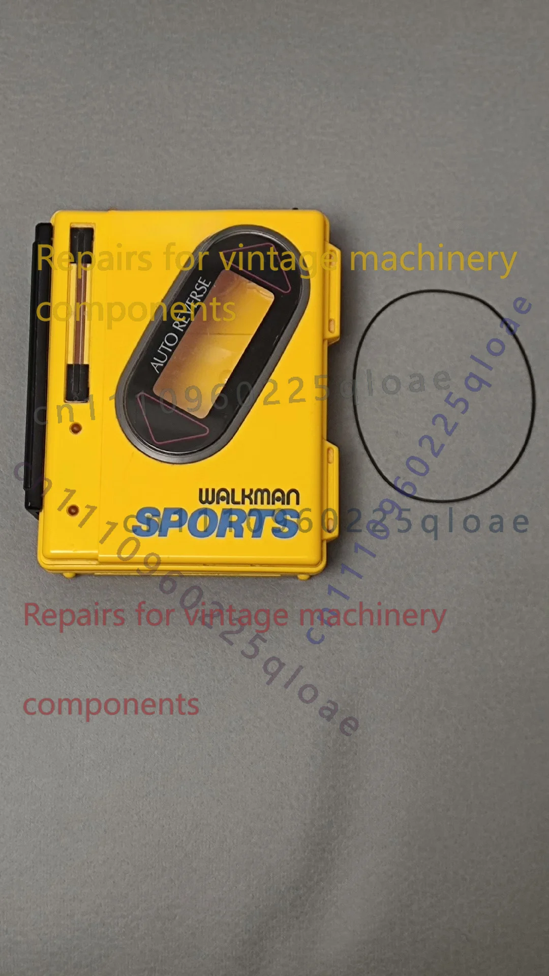 Drive Belt, Idler Wheel, Pinch Roller & Take-up Reel for Sony F55, WM-75, F75