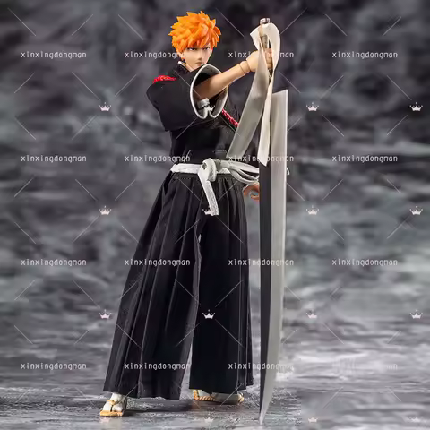 In Stock Dasin Anime Bleach Kurosaki Ichigo Pvc Action Figures GT Model Toys Figura Gifts