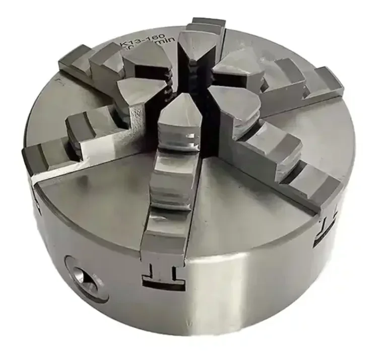 160mm Six Jaws Self-Centering Lathe Chuck Hardened Steel For Mini Lathe Clamp