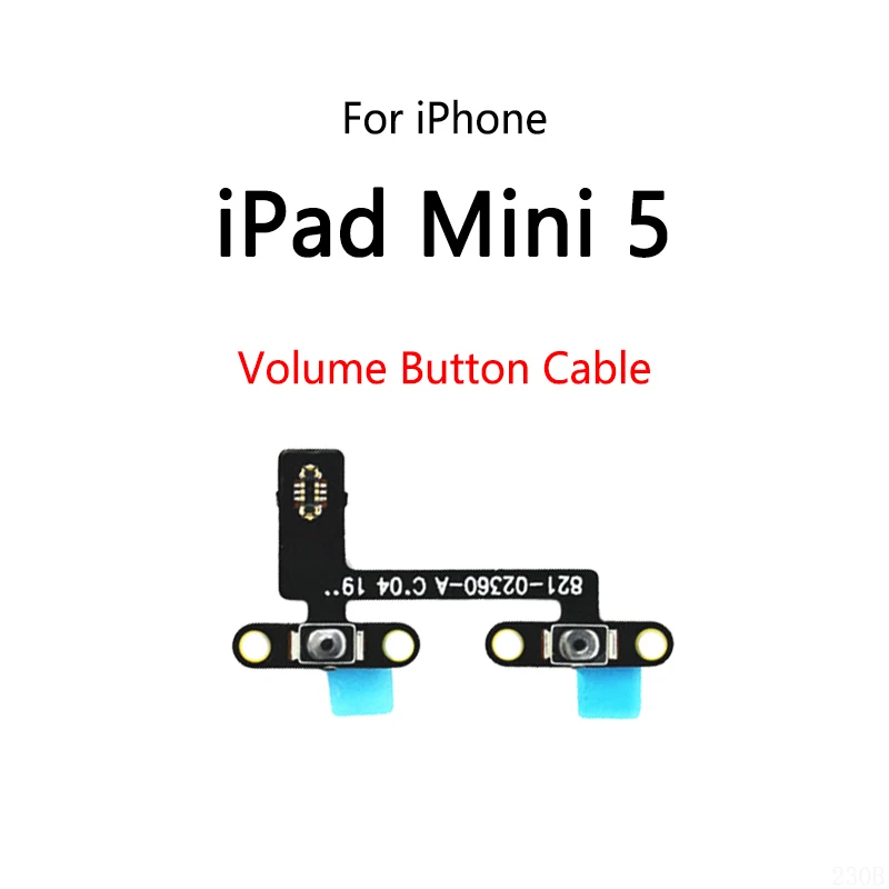 Power Button Switch Volume Mute Button On / Off Flex Cable For iPad Mini 5 A2133