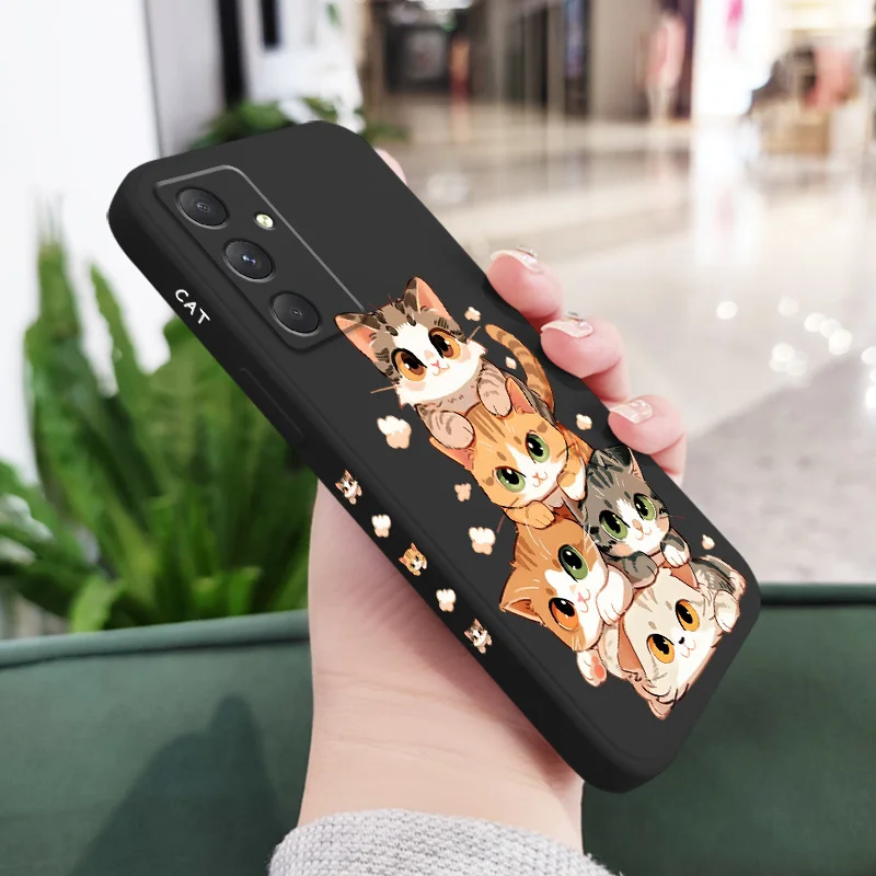 น่ารักนุ่มสําหรับSamsung Galaxy A56 A36 A26 A16 A06 A55 A35 A25 A15 A05 A05S A54 A34 A24 A14 A04 A04S A04E 4G 5G Cov