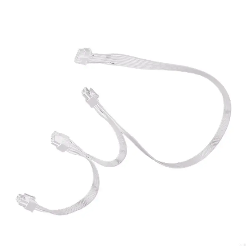 G6DD Heavy Duty 16Pin To 3x8Pin Graphics Card Power Cable 12VHPWR PowerCord Featuring Overcurrent Protections Heat Resistance
