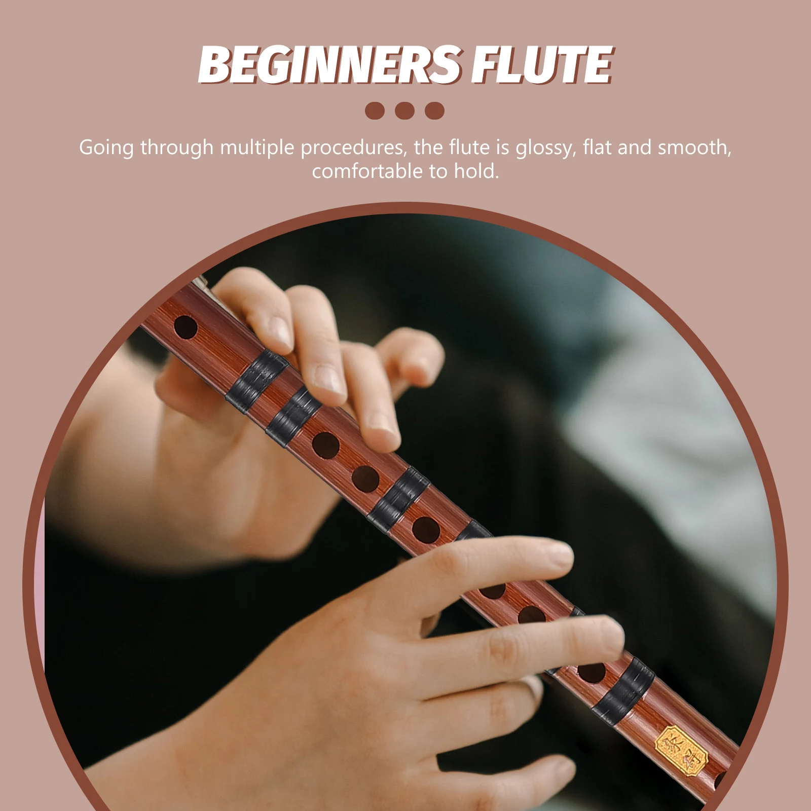 

Kids Musical Instruments Flutes for Beginners Nationality Brass Chinese Student