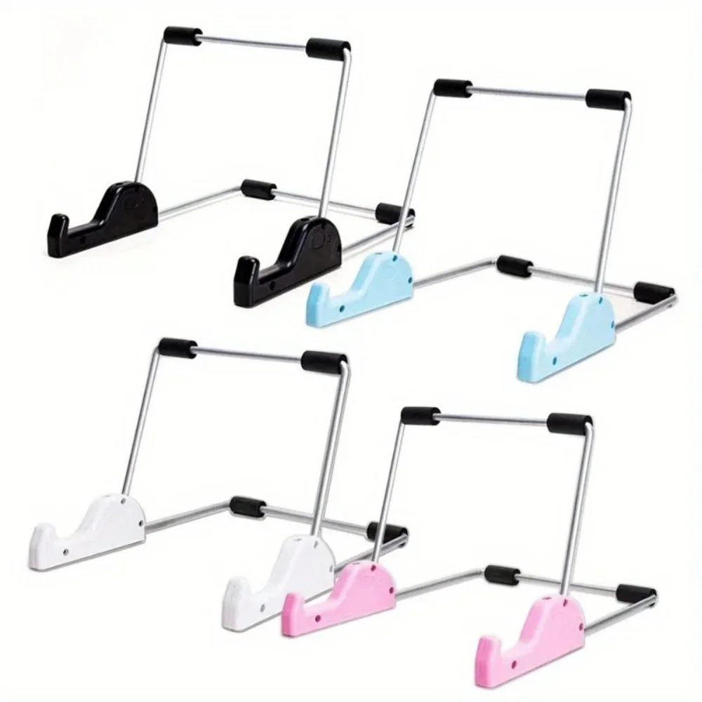 Support de tablette pliable et portable, réglable, très flexible, à trois angles, support amovible et stable, support universel pour tablette