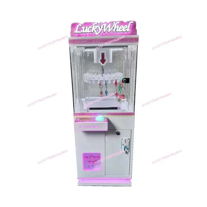 Lucky Wheel Clip Prize Machine Indoor Arcade Prizes Vending Game Machine