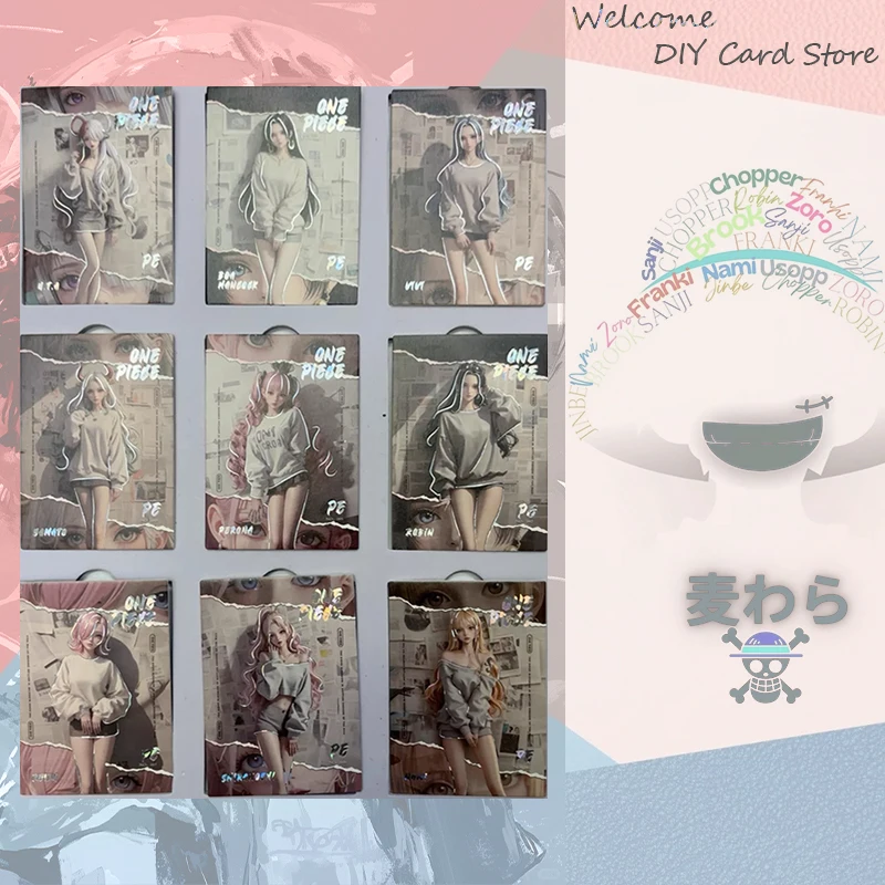 Japanese Anime ONE PIECE Card Sets PE SPV YPS HFR SCP Shirahoshi Nefertari D Vivi Perona Yamato Boa Hancock Collectible Cards