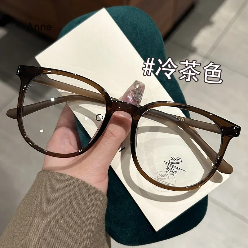 Ladies Fashion Myopia Glasses Men Women Blue Light Blocking Transparent Prescription Eyewear Unisex Minus Diopter Eyeglasses image 2