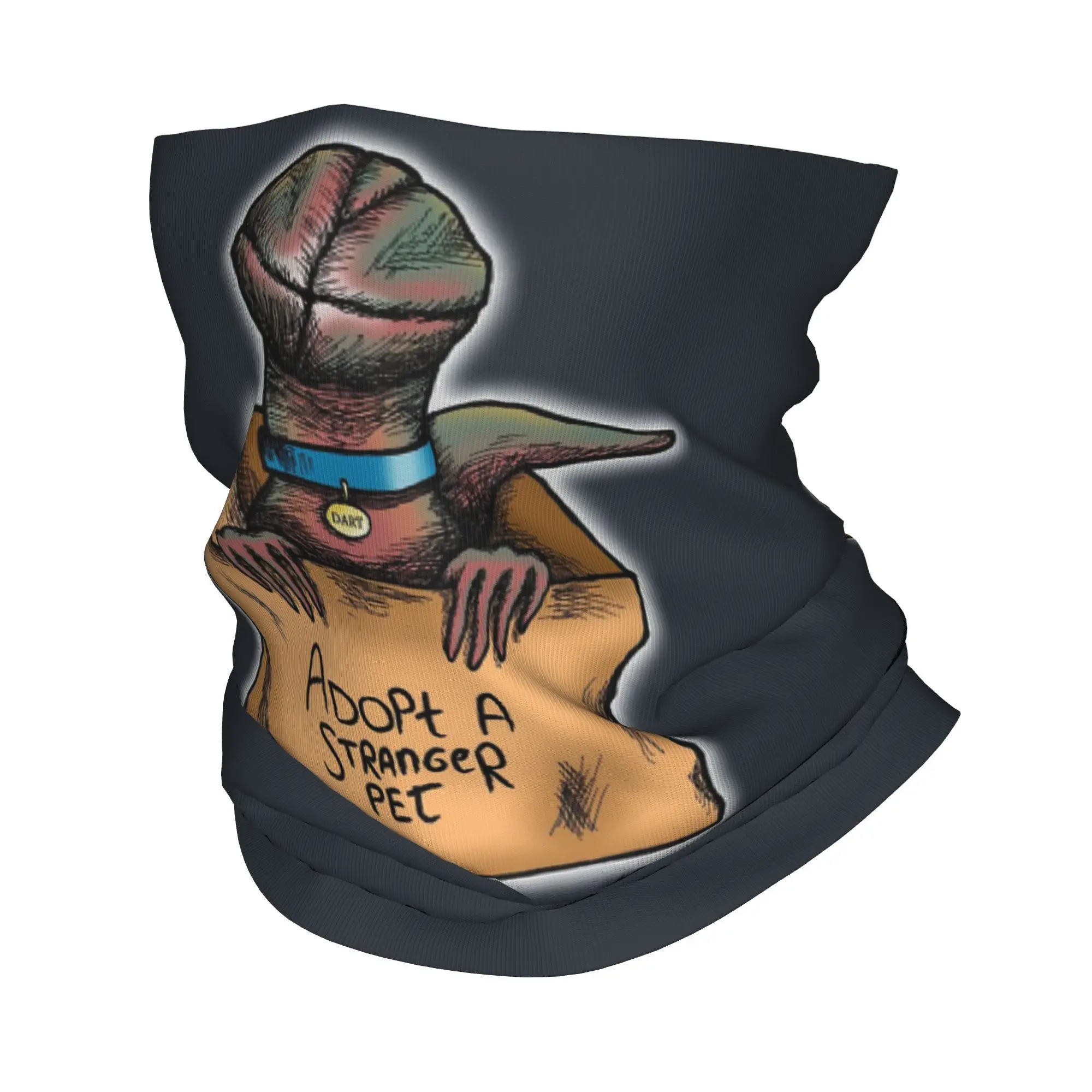 اعتماد غريب الحيوانات الأليفة باندانا الرقبة الجراب المطبوعة وشاح سحري متعدد الوظائف الدراجات وشاح ركوب الدراجات للرجال النساء الكبار قابل للغسل