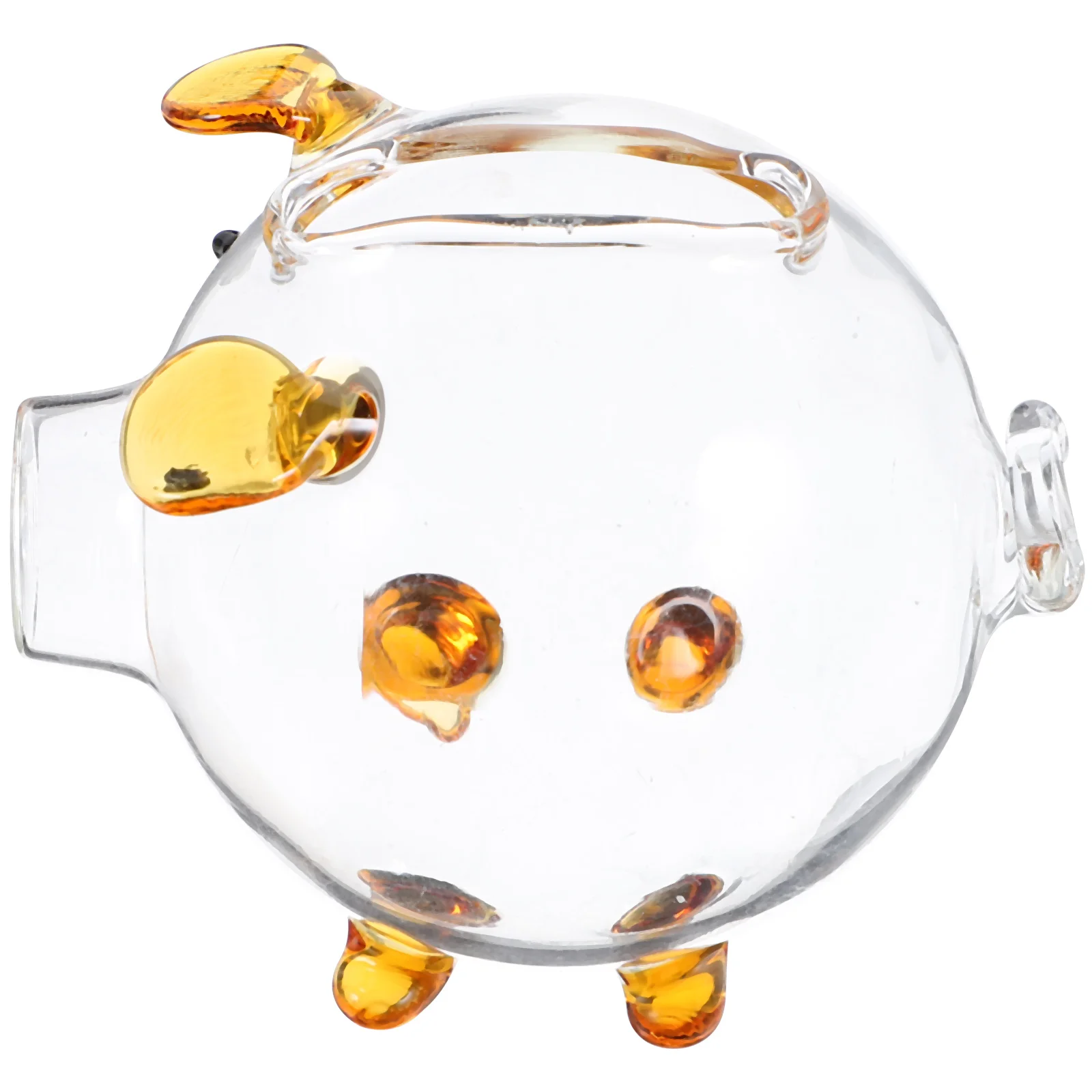 Doorzichtige spaarpot glazen spaarpot voor kinderen Muntbank met grote capaciteit Creatief transparant ontwerp Cultiveert financieel beheer