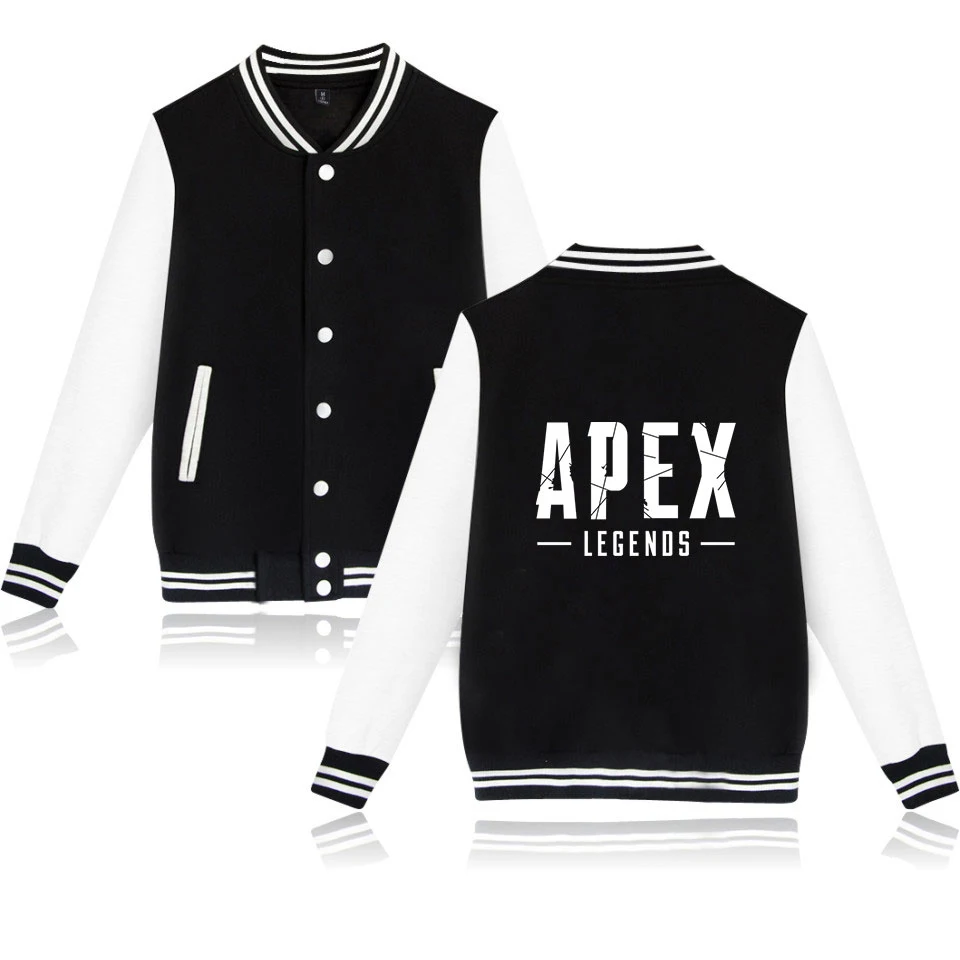 Apex Legends Jacket Men/Women  Hot Game New Fashion Print Harajuku Apex Legends Baseball uniform Casual Tops