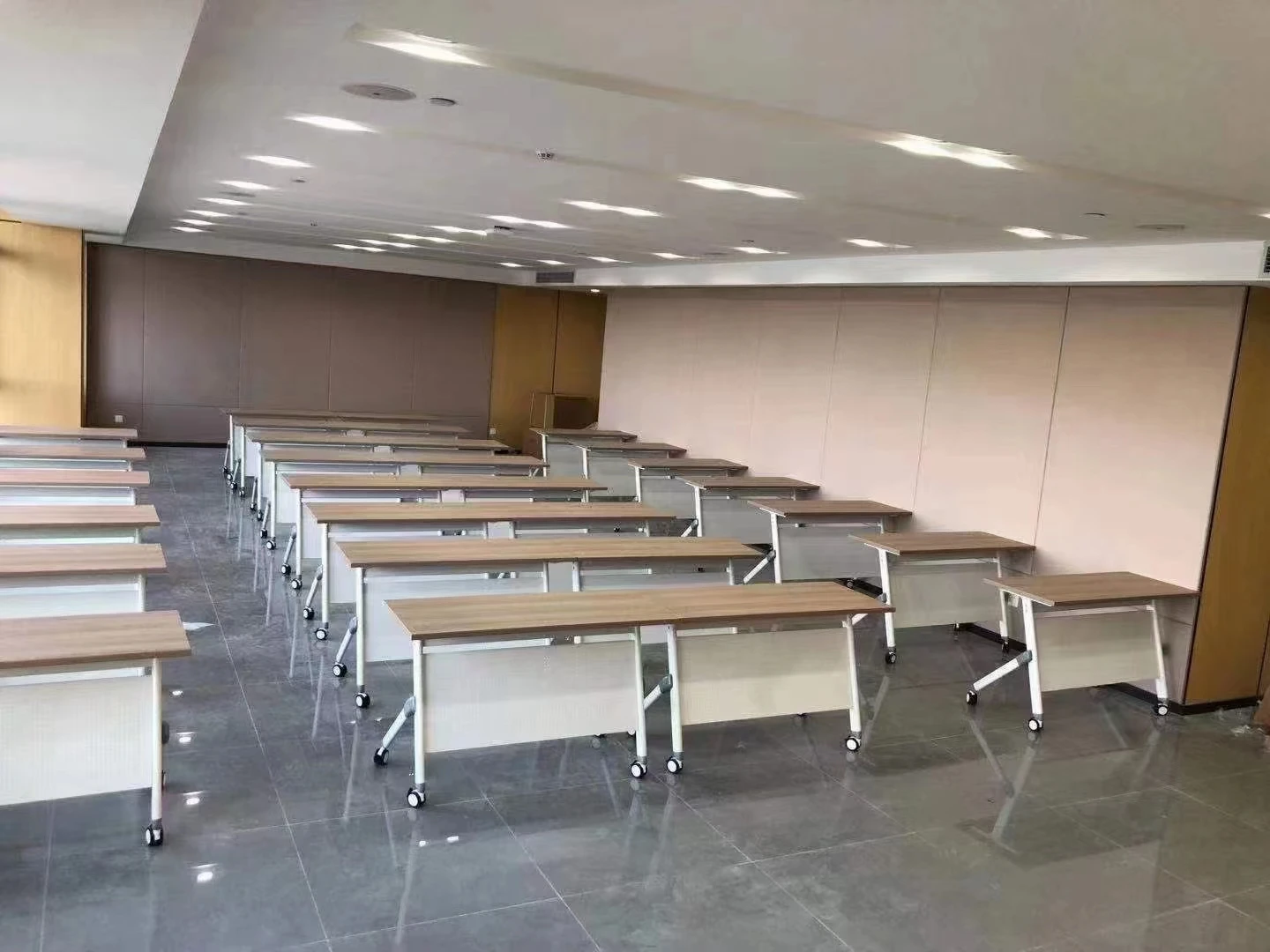 Movable and Foldable Conference Table Frame Commercial Furniture Desk Multifunctional Training Table