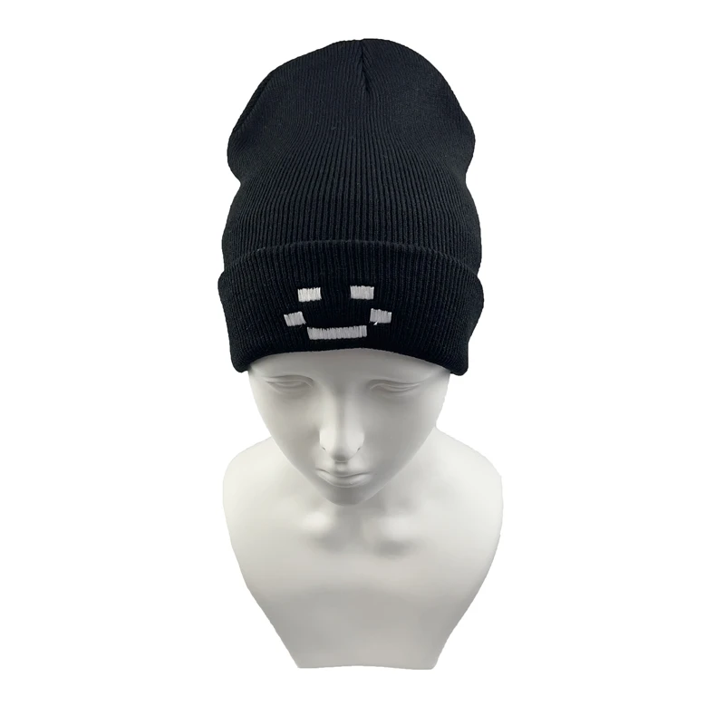 Autumn Winter Women Men Embroidery Knitted Hat Quackity Warm Beanies Hats It Makes You Look Cool