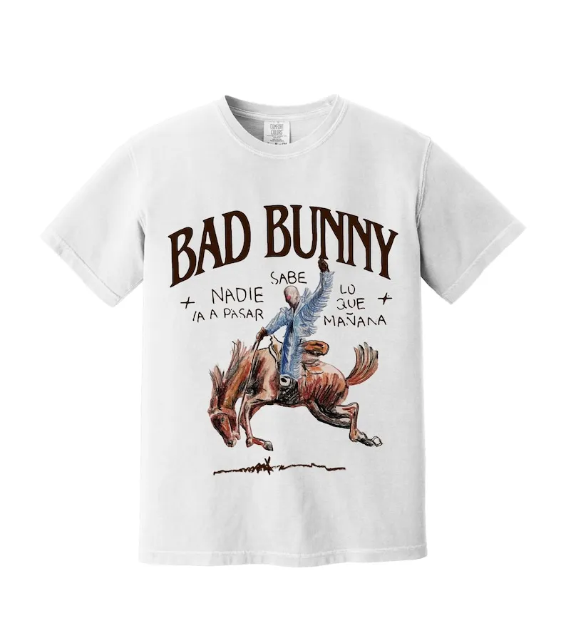 Bad Bunny Nadie Sabe Comfort Colors Shirt, Bad Bunny Tour Shirt,  Merch,  Fan Outfit, Benito Shirt,