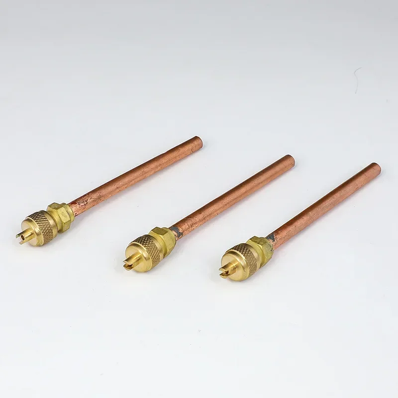 5 قطعة ملحقات تبريد تكييف الهواء صمام شحن مبرد من نوع اللحام صمام تعبئة المبردات في اتجاه واحد #6