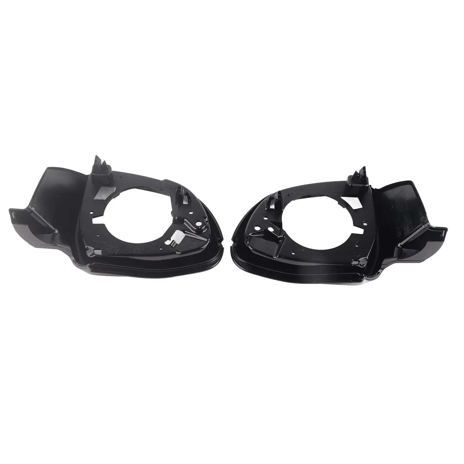 

Door Mirror Cover Easy To Install Wing Mirror Replacement Perfect Fit Glossy Black Break Resistant for X3 X4 X5 X6