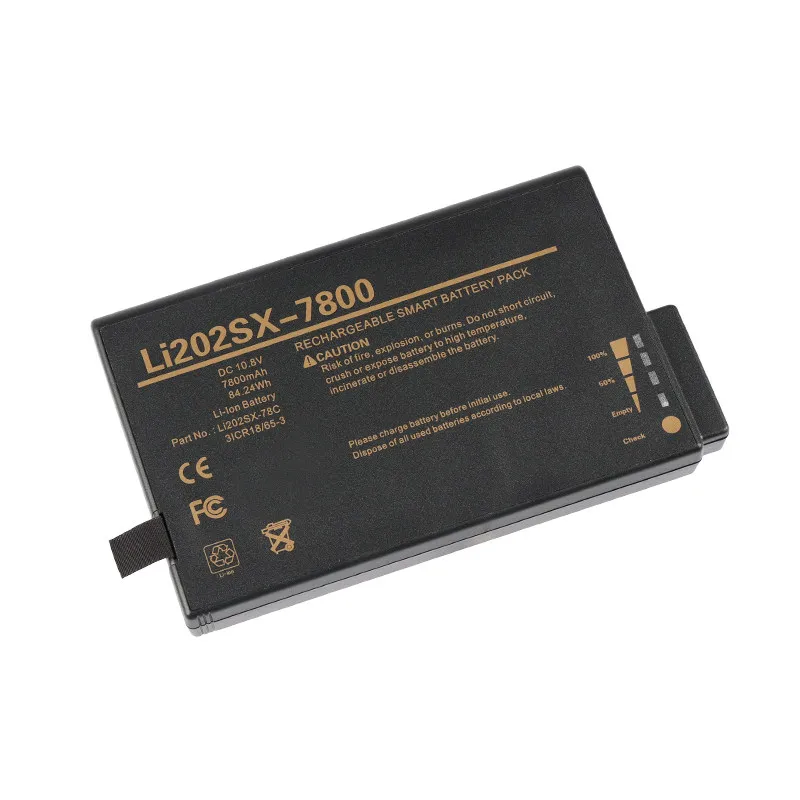10.8V 7800mAh High quality For Li202SX-7800 Li202SX-6600 DustTrakII8530/8531 replace Monitor Battery