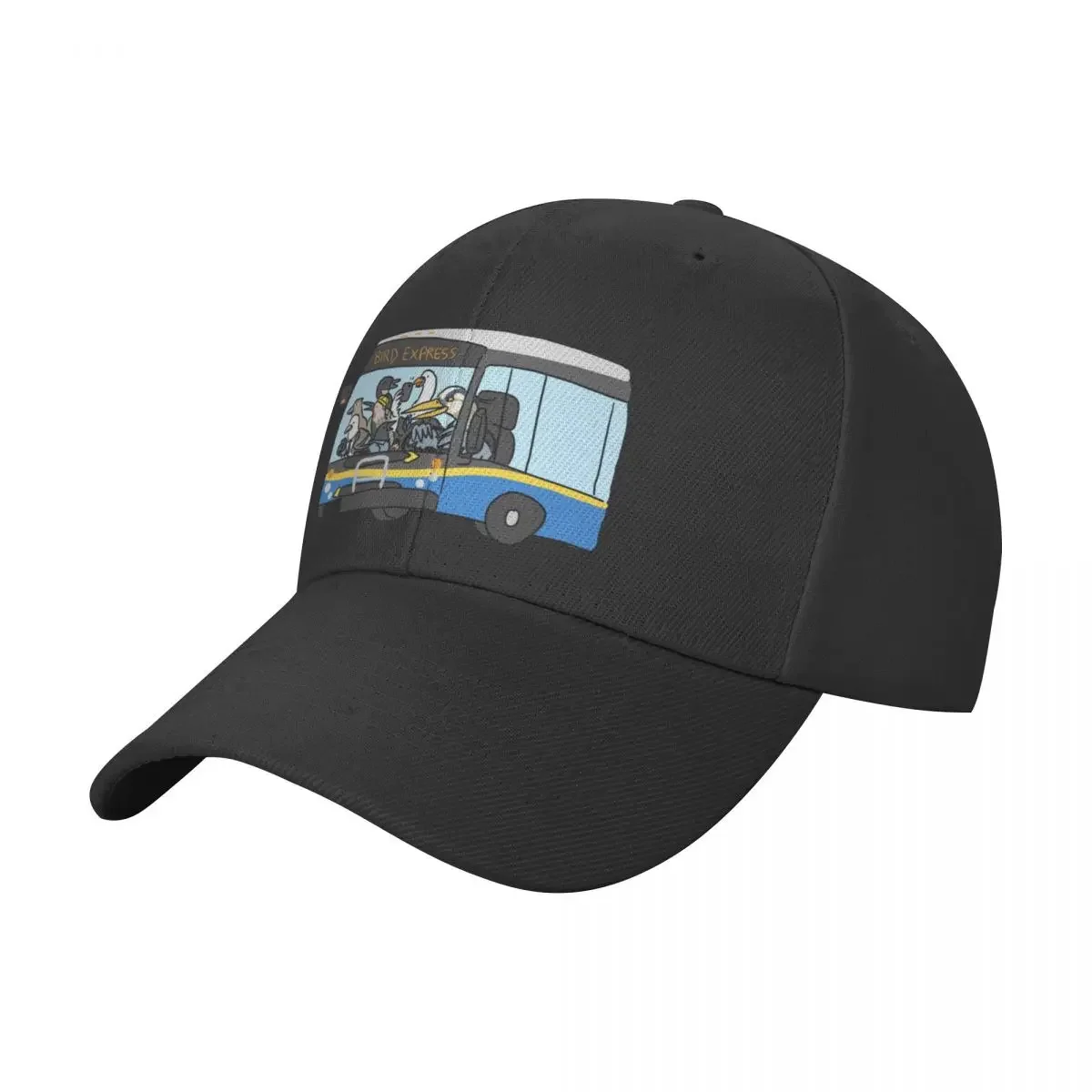 Commuter Birds - Bird Express Bus Baseball Cap Wild Ball Hat Custom Cap Anime Women's Beach Outlet 2024 Men's