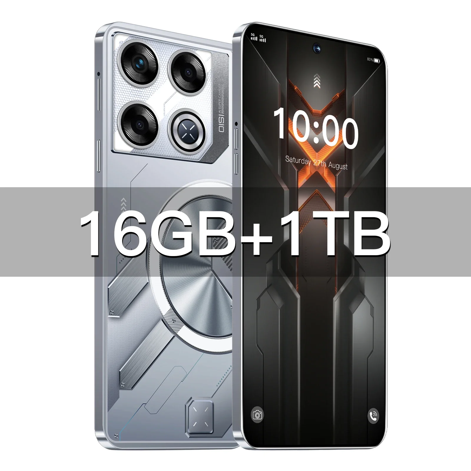 

GT20 Pro Smartphone Snapdragon 8 Gen3 5G Global Version 7800mah Fingerprint Unlock