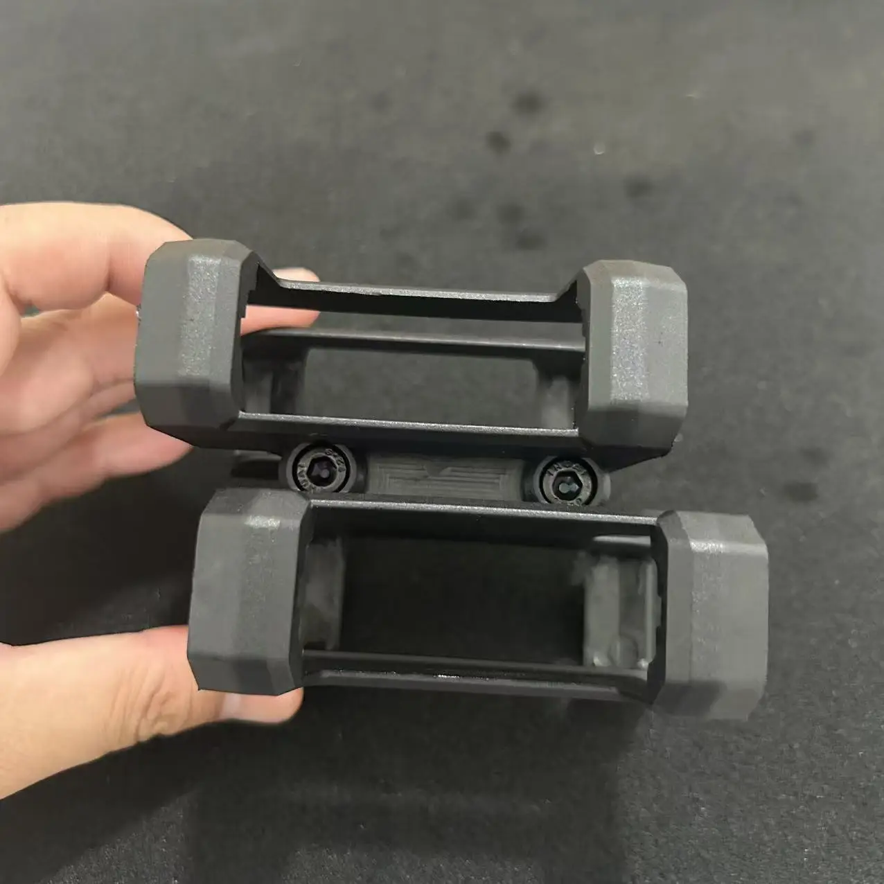 Outdoor Tactics Rifle 5.56 Magazine Coupler Clip Mag Parallel Connector M4 M16 Series Airsoft Rifle Toy Accessories by Nylon