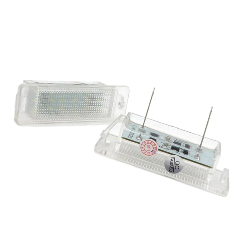 For Opel Calibra 1989-1997 2PCS White LED License Plate Light For Opel / Vauxhall Astra F 1992-1998 Car Rear Tail Lamps