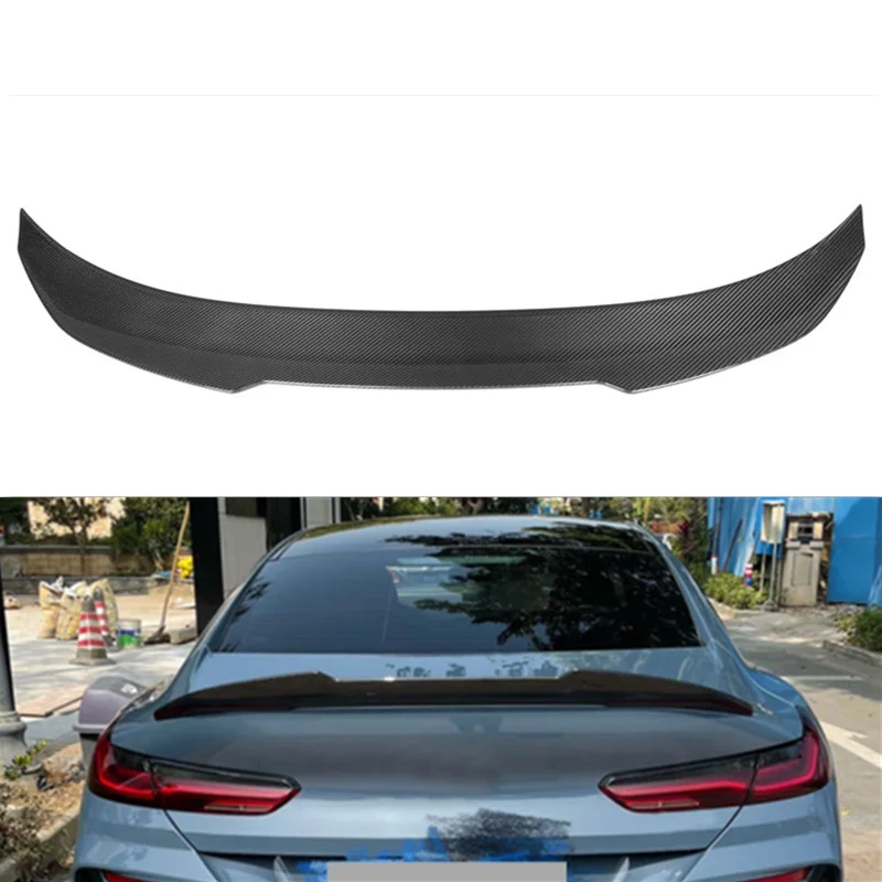 

Hot sales Dry Carbon Carbon Fiber Rear Spoiler Wing for BMW New 8 Series 4-Door Coupe G16, F93 M8 PSM-Style Spoiler 2020-1N