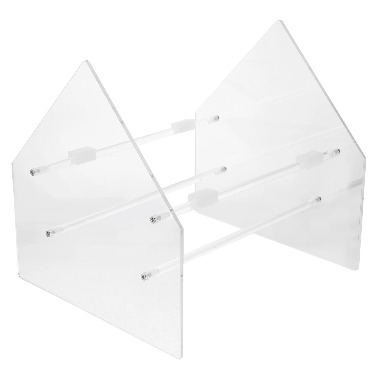 

Clear Acrylic Record Display Rack Vinyl Album Holder Large Capacity Modern Storage Shelf Office Home Use