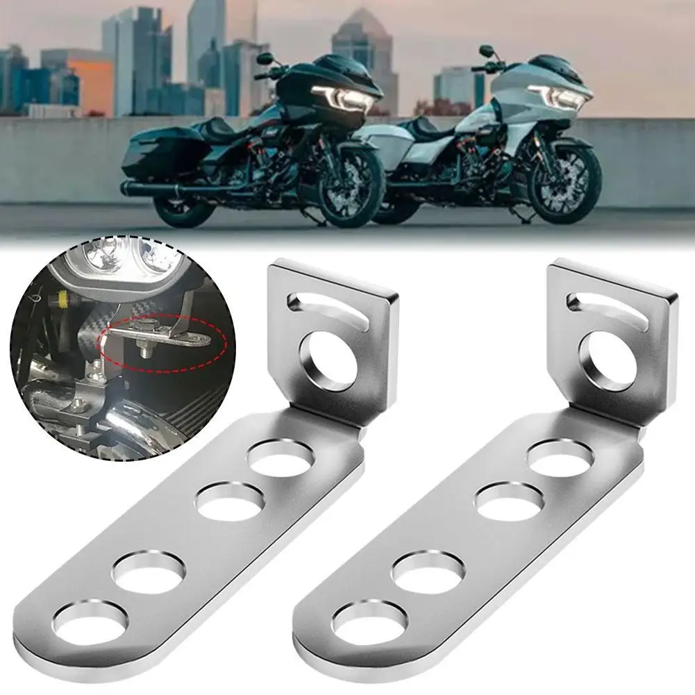 Motorcycle Expansion Seven Shaped Bracket Electric Vehicle Front Wheel Crossbar 7-shaped Expansion LED Spotlight Rearview Mirror