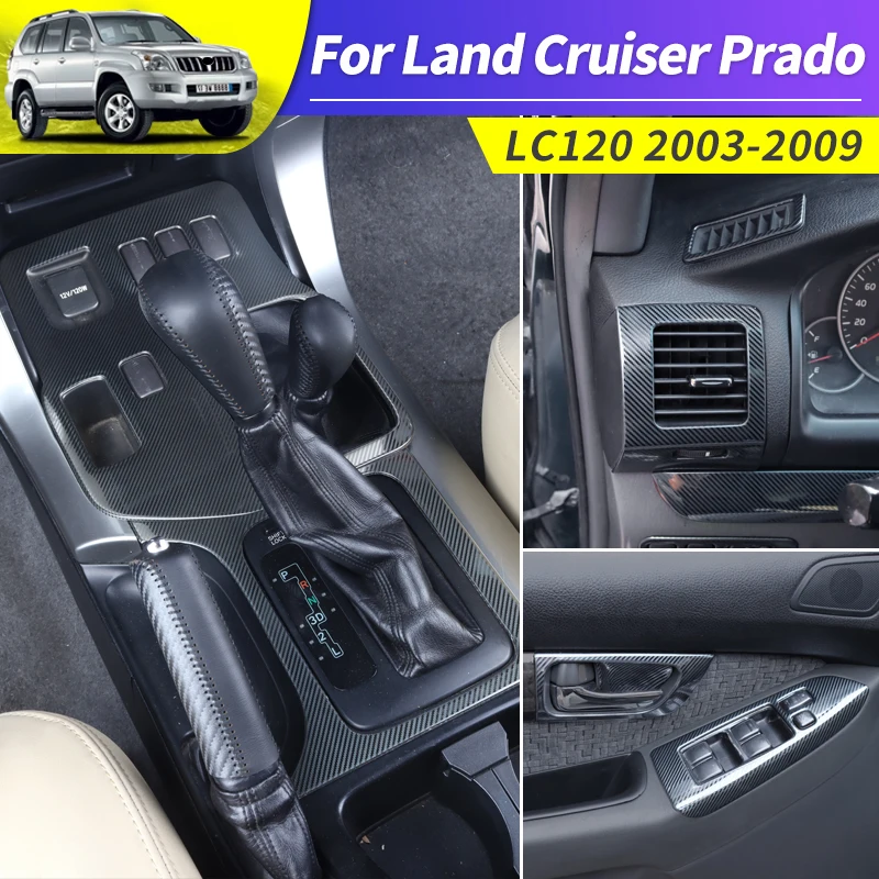 

2003-2009 For Toyota Land Cruiser Prado 120 Interior Upgrade Modification Handle Central Control Gearbox Air Conditioning Outlet