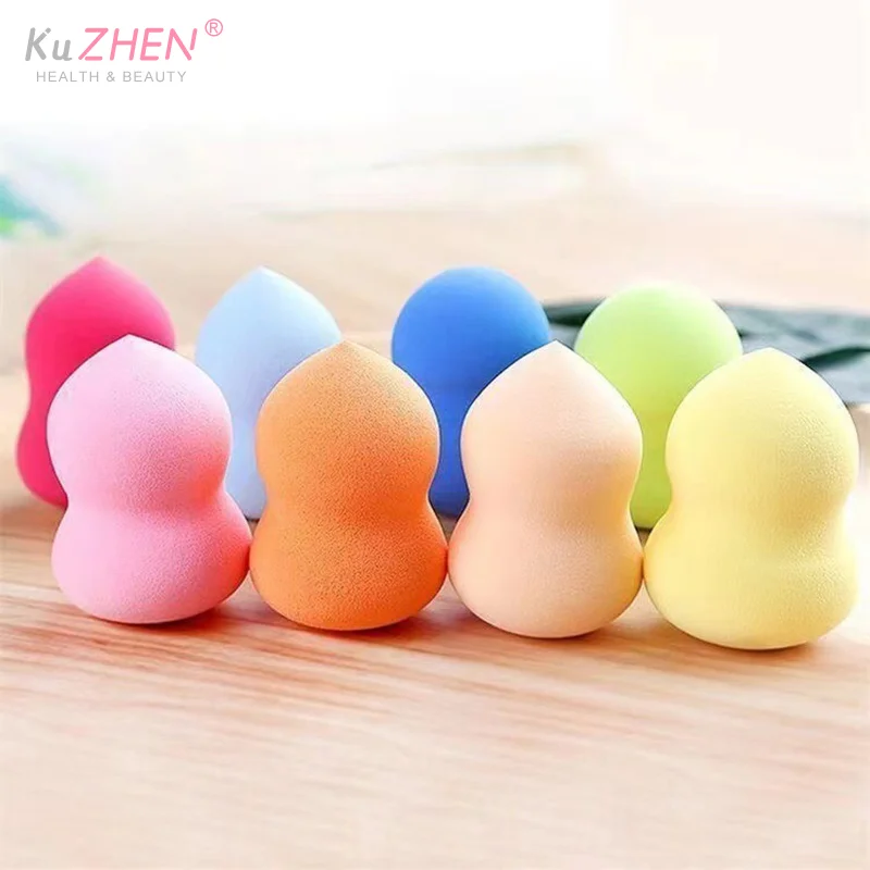 Éponge cosmétique 3 pièces, humide et sec, anti-taches, outil de beauté bouffant, outil de maquillage professionnel Super doux pour femmes et filles