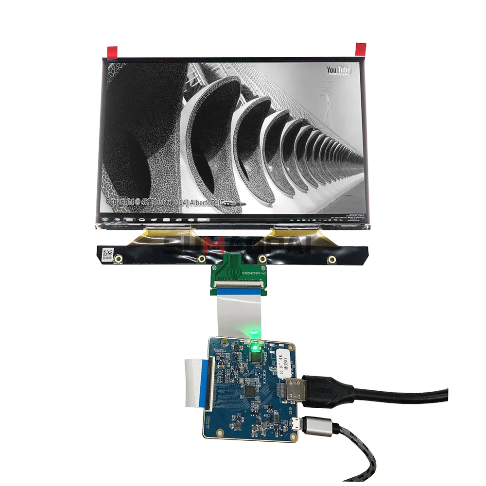 

3d Printer TM089CFSP01 8.9 Inch 4k Mono LCD screen With 3840*2400 Resolution HDMI to MIPI