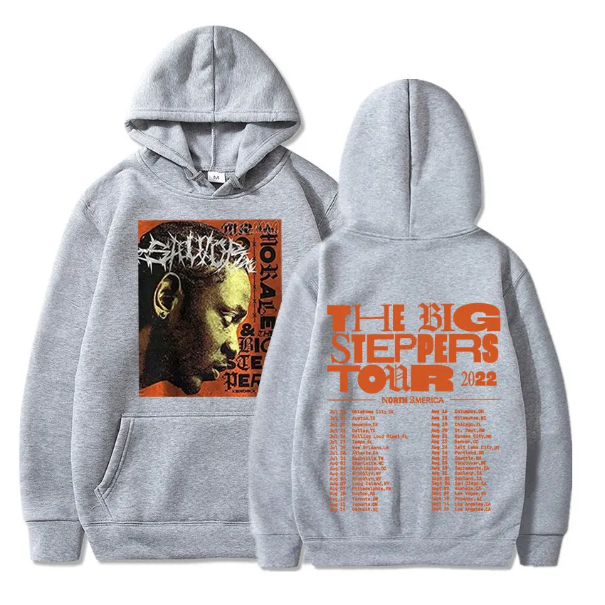 Hoodies Rapper Kendrick Lamar Hoodie Music Album Mr Morale & The Big Steppers 2022 TourCoat Tracksuit Oversized Sweatshirts