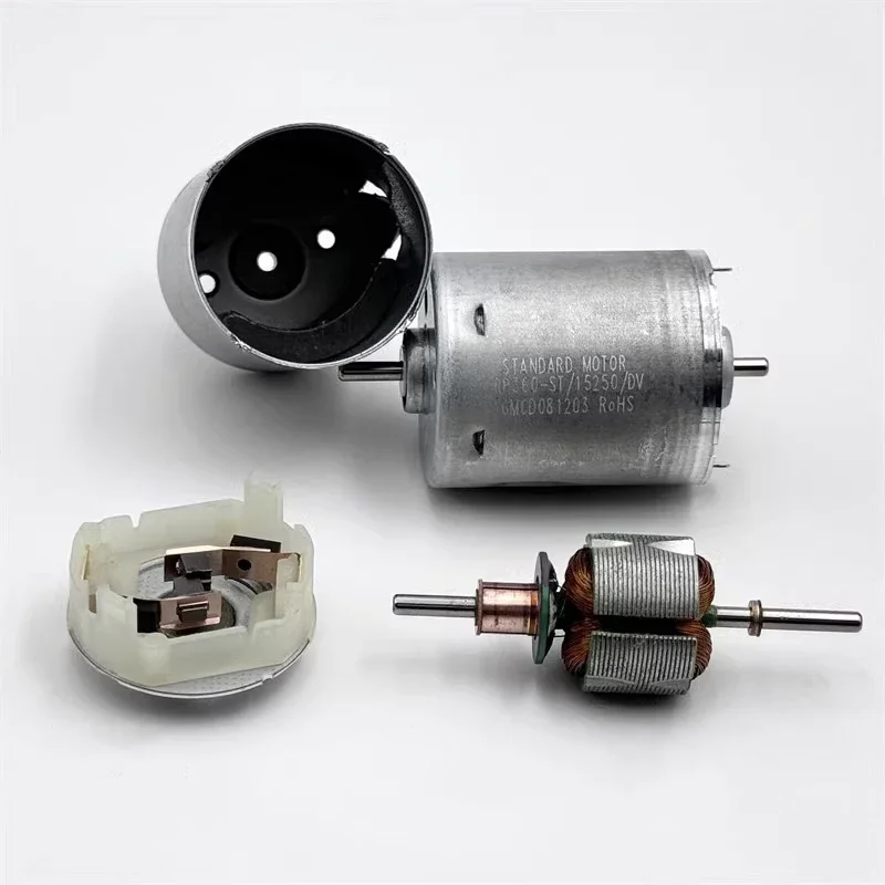 

28mm Micro RS-360 DC Motor 6V-18V 9800RPM High-Speed Dual 2.3mm Shaft Carbon Brush Motor for DIY Hobby Toys Robot Models RC Car