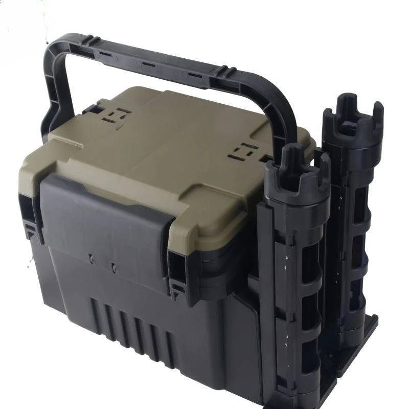 

Luya box fish box Luya bait storage boxs sea fishing rock fishing seated reinforcement thickened large capacity