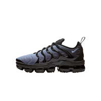 Nike Air VaporMax Plus Tn Black Aluminium Men Cushioning Rebound Anti-slip Comfort Breathable Fabric Running Shoes 924453-018