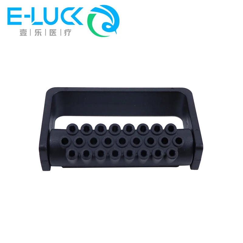 1Pc Dental Bur Holder 25 Holes Burs Organizer Autoclave Sterilizer Case For Dentist Lab High Speed Bur