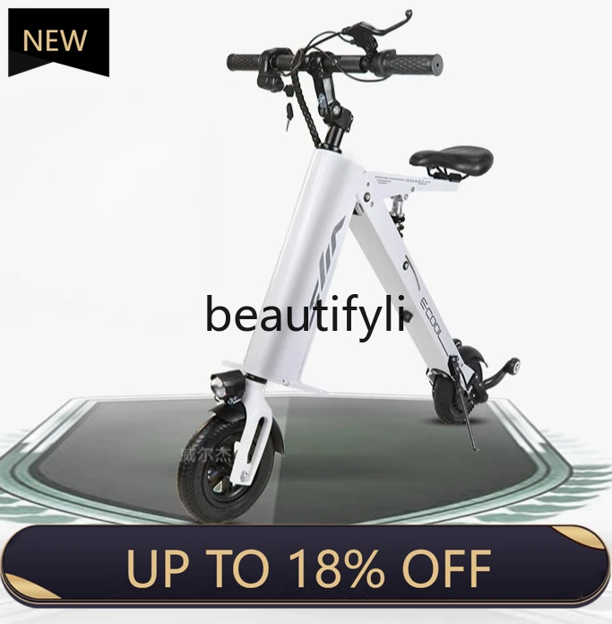 

Z189 Foldable electric vehicle that can be boarded on the plane adult ultra-light mini-assisted transportation,portable small sc