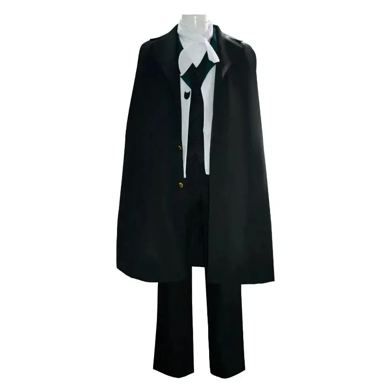 Edgar Allan Poe Cosplay Bungo Stray Dogs Costume Unisex Uniform Suits Halloween Anime Exhibition Performance Clothing Role play