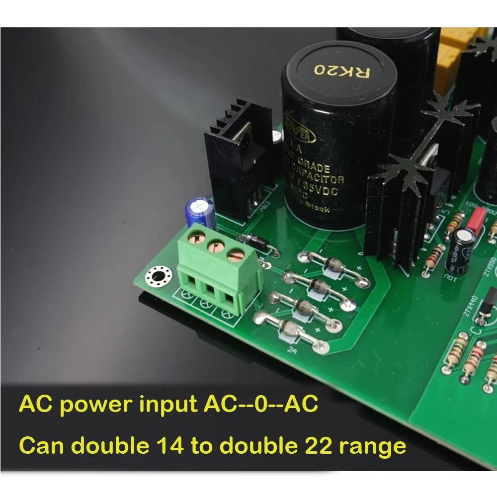 Assemeld classe A scheda preamplificatore scheda preamplificatore Base su circuito Accuphase C3850