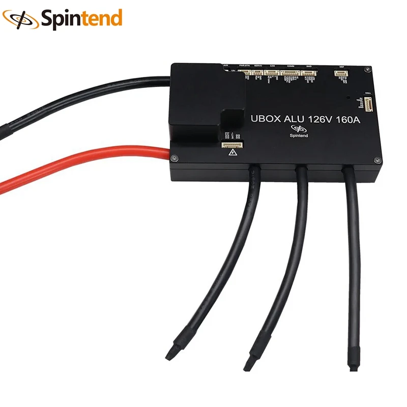 

Алюминиевый контроллер Spintend Single Ubox 126 В 160 А на базе адаптера АЦП VESC Bluetooth E-wheel V3 для Escooter Ebike Onewheel