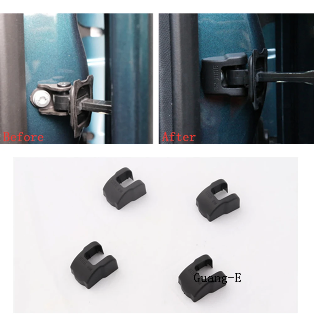 For Peugeot 3008 GT 3008GT 4008 2016 2017 2018 2019 2020 Car Anti Rust Water Proof Door Lock Key Keys Buckle Limit Device Trim