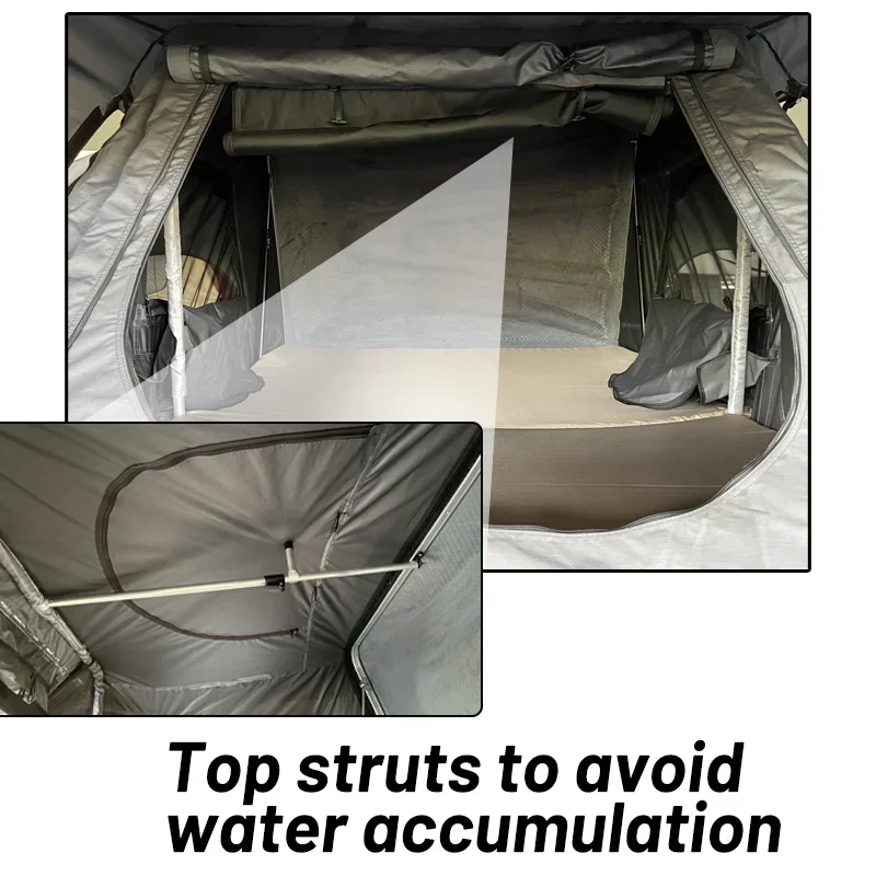 rooftop tent annex side awning car roof top tent hardshell top roof tent for camping 미니텐트