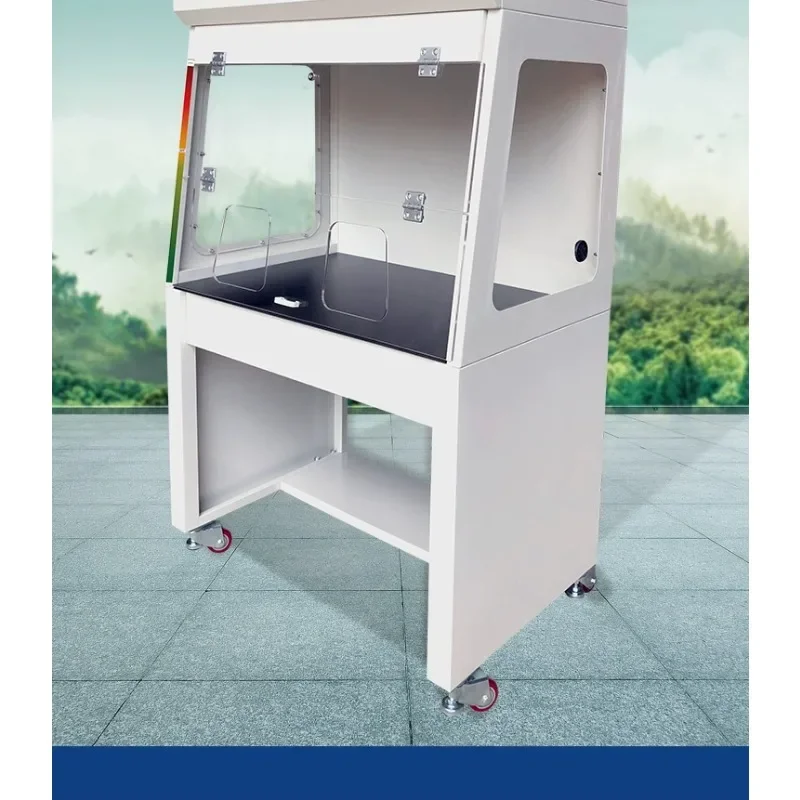Laboratory air purification fume hood, ductless fume hood self-cleaning exhaust hood, activated carbon filter exhaust